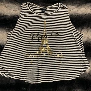 Sleeveless Paris shirt